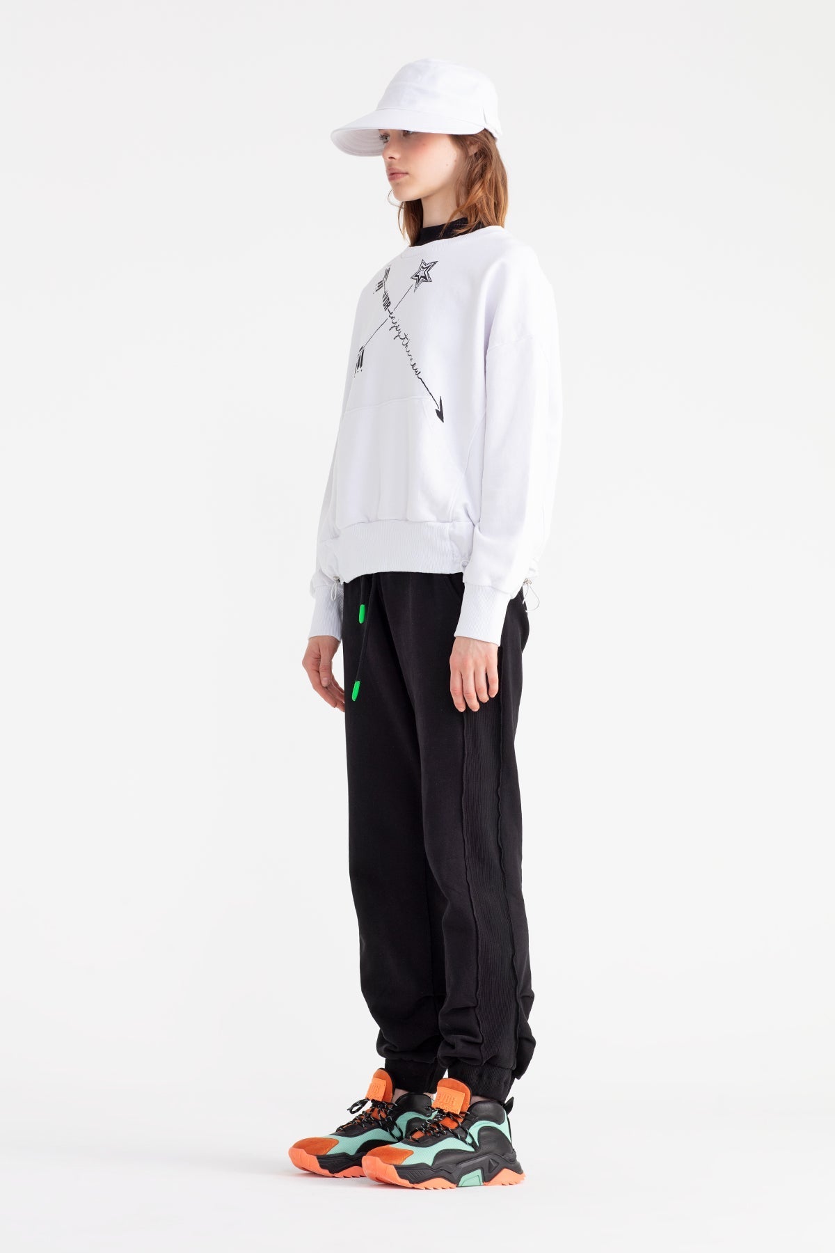 Bianco Sw-shirt 11002