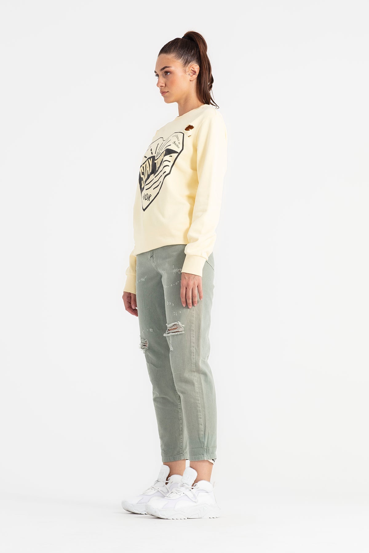 Giallo Pastello Sw-shirt 11228