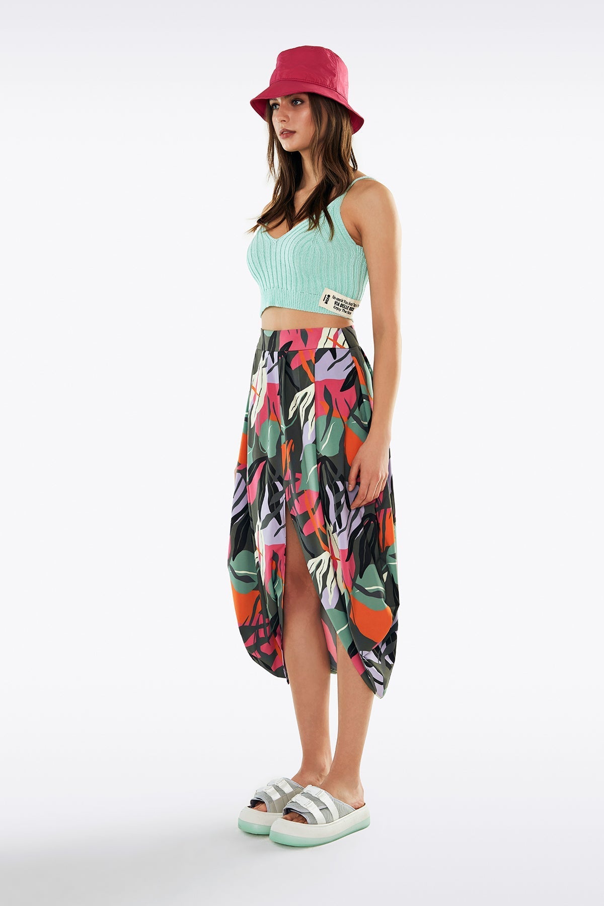 Multicolor Skirt 11539