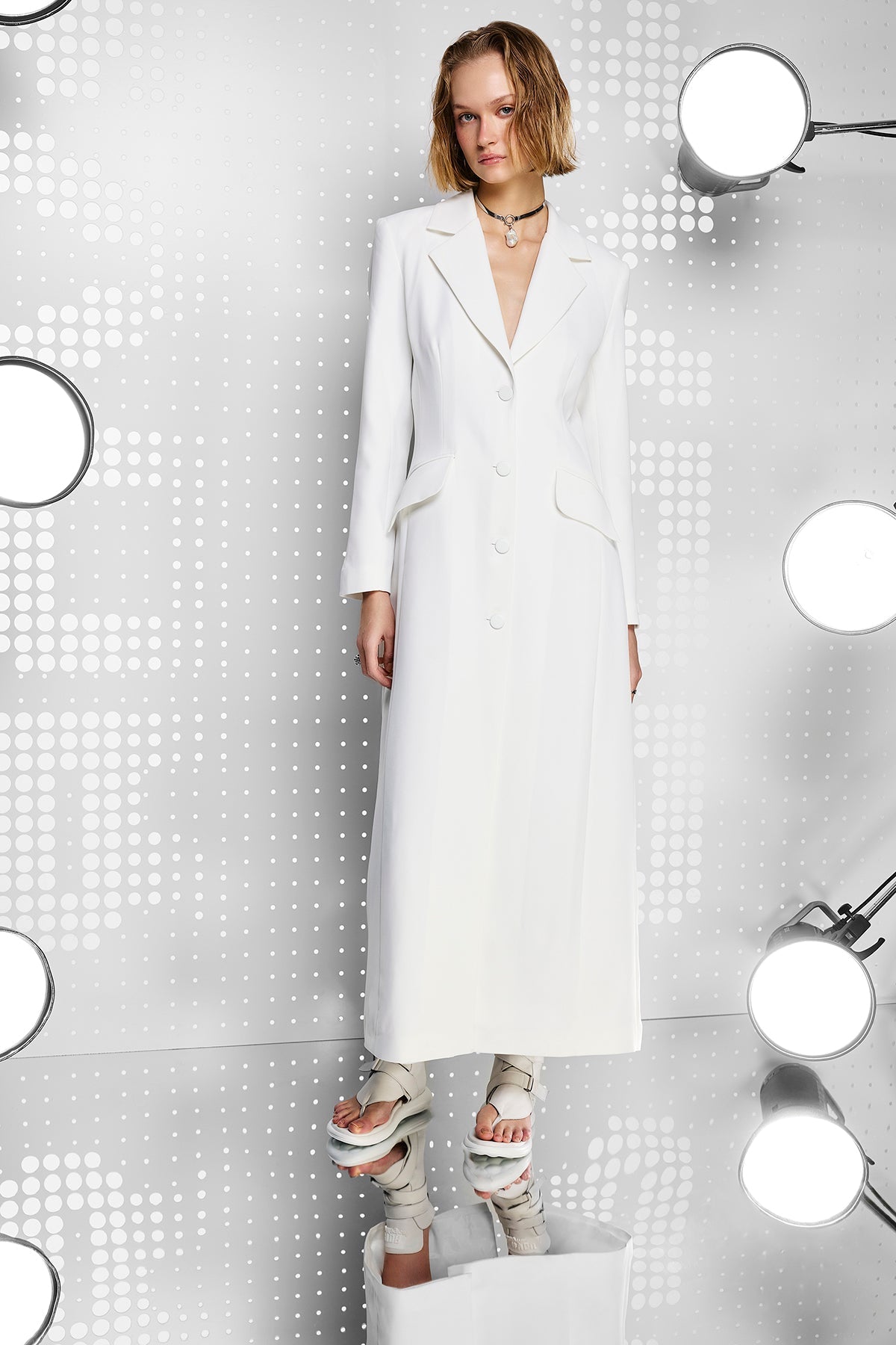 Off White Dress 15333