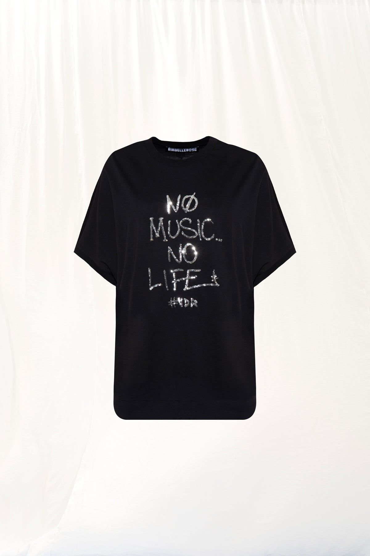 Black Sequin T-shirt 17153