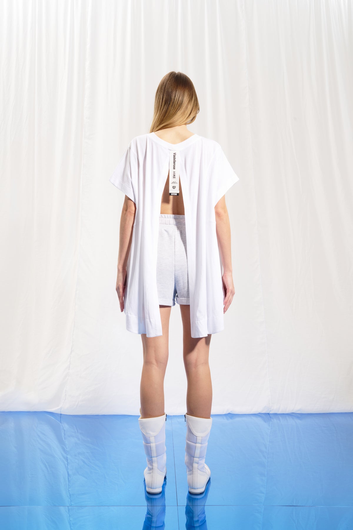 White Plush T-shirt 17157