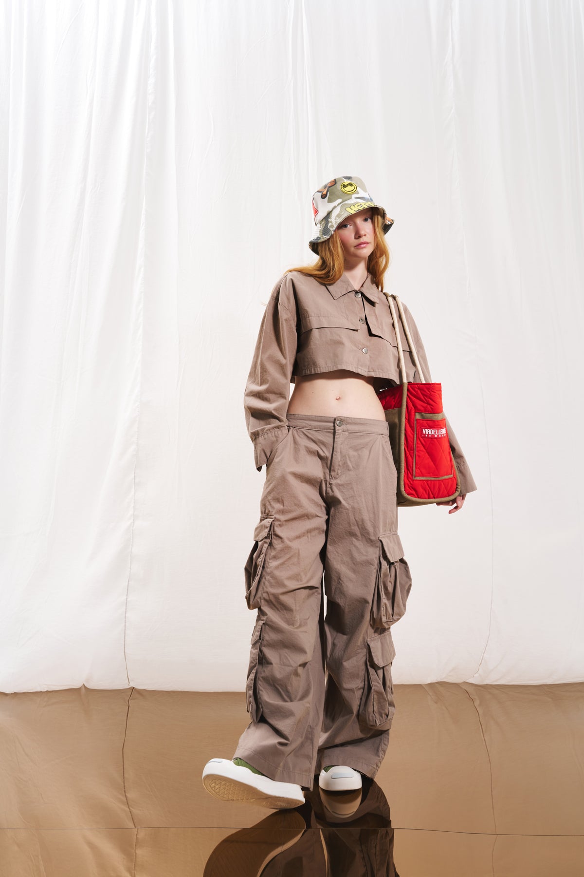 Mink Wide-leg Trousers 17212