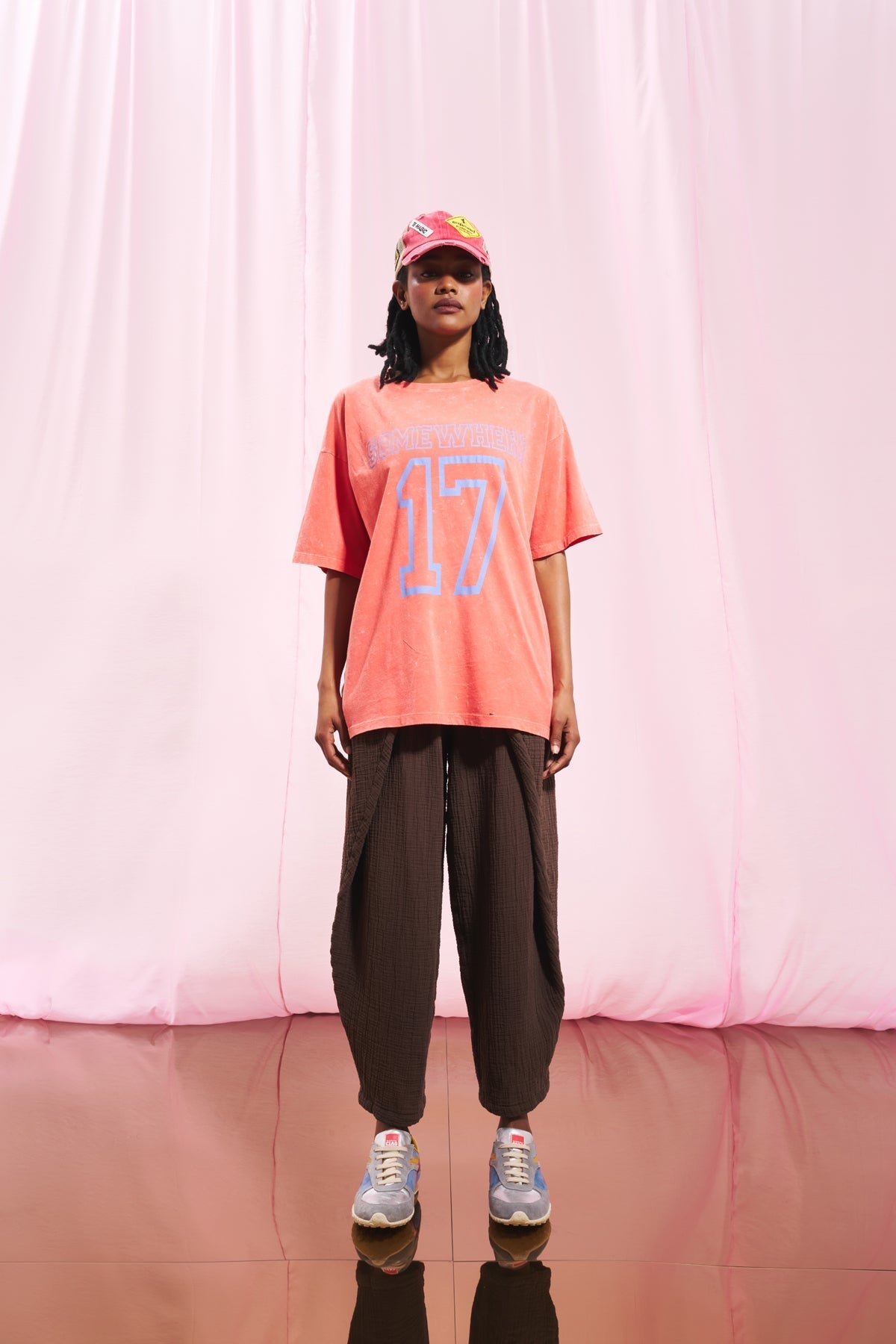 Coral Print T-shirt 17354