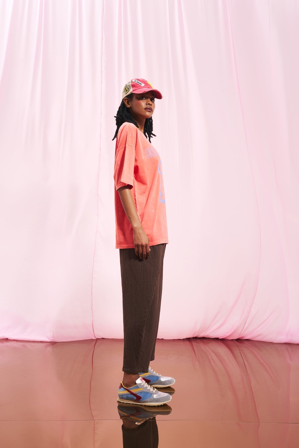 Coral Print T-shirt 17354