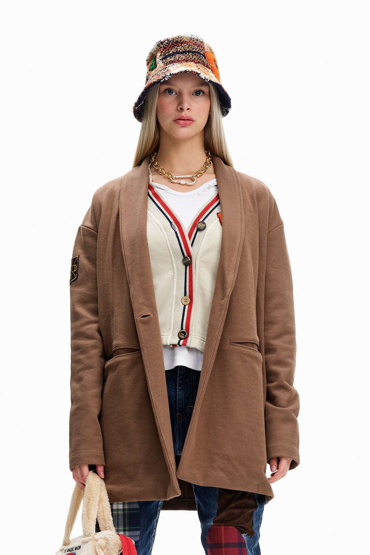 Marrone Blazer 10311