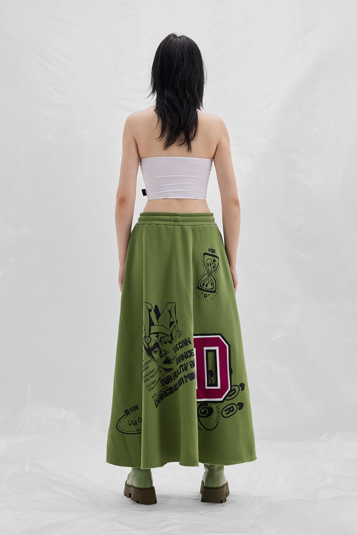 Olive Skirt 14381
