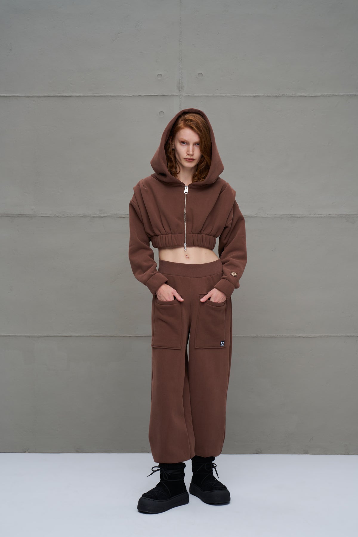 Brown Slim Fit Trousers 18020