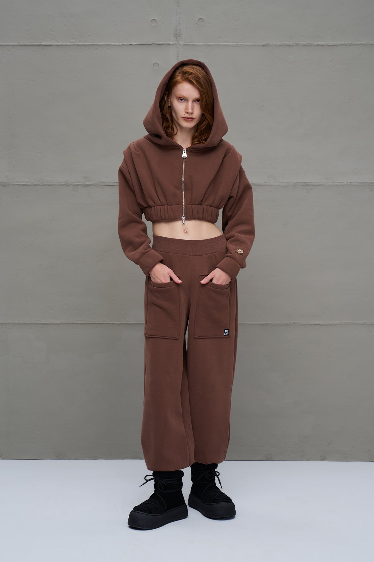 Brown Slim Fit Trousers 18020