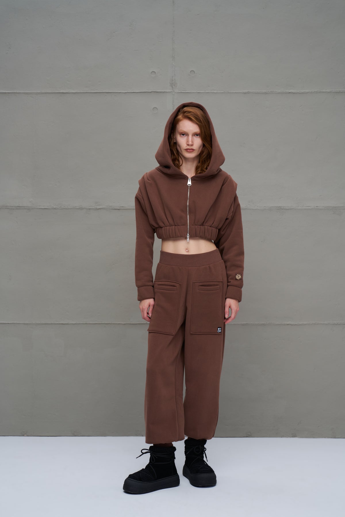 Brown Slim Fit Trousers 18020