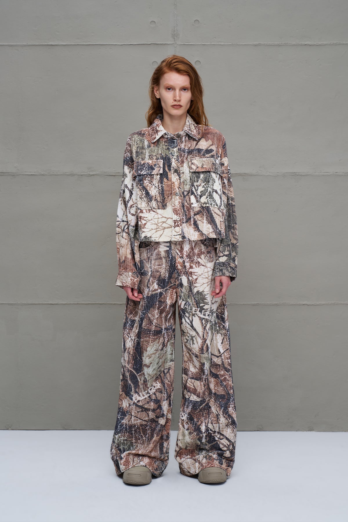 Beige Corduroy Shirt 18084