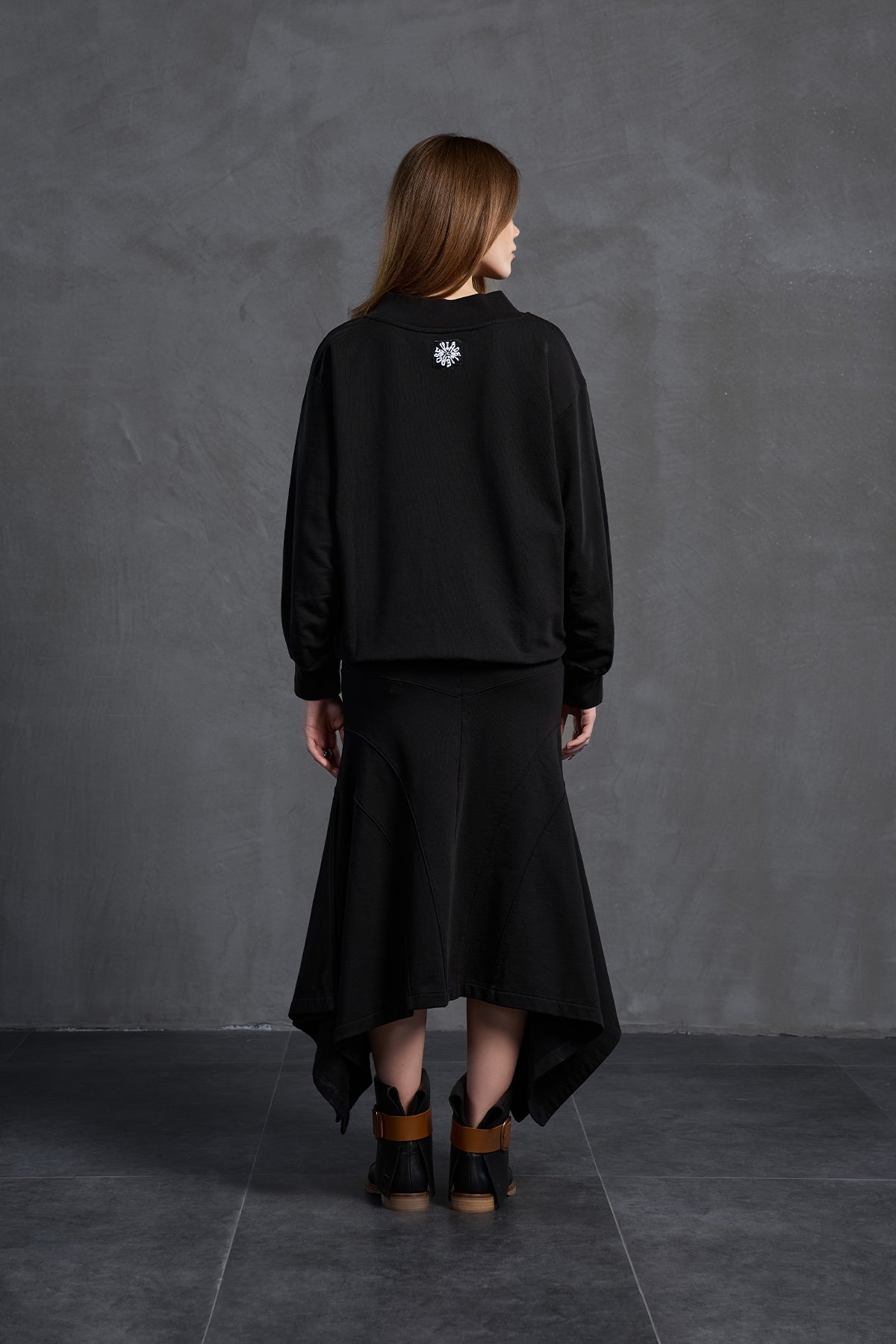 Black Oversize Sweatshirt 18159