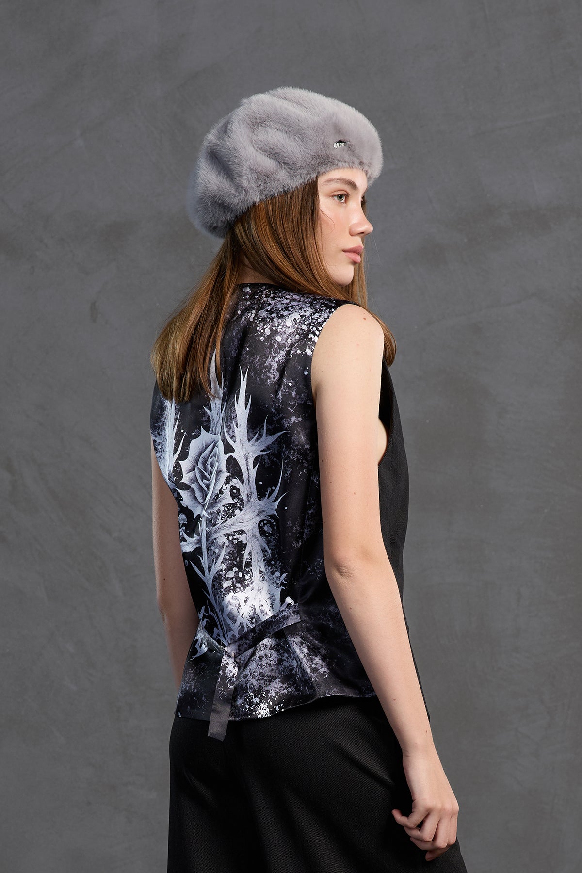 Black Belted Vest 18214