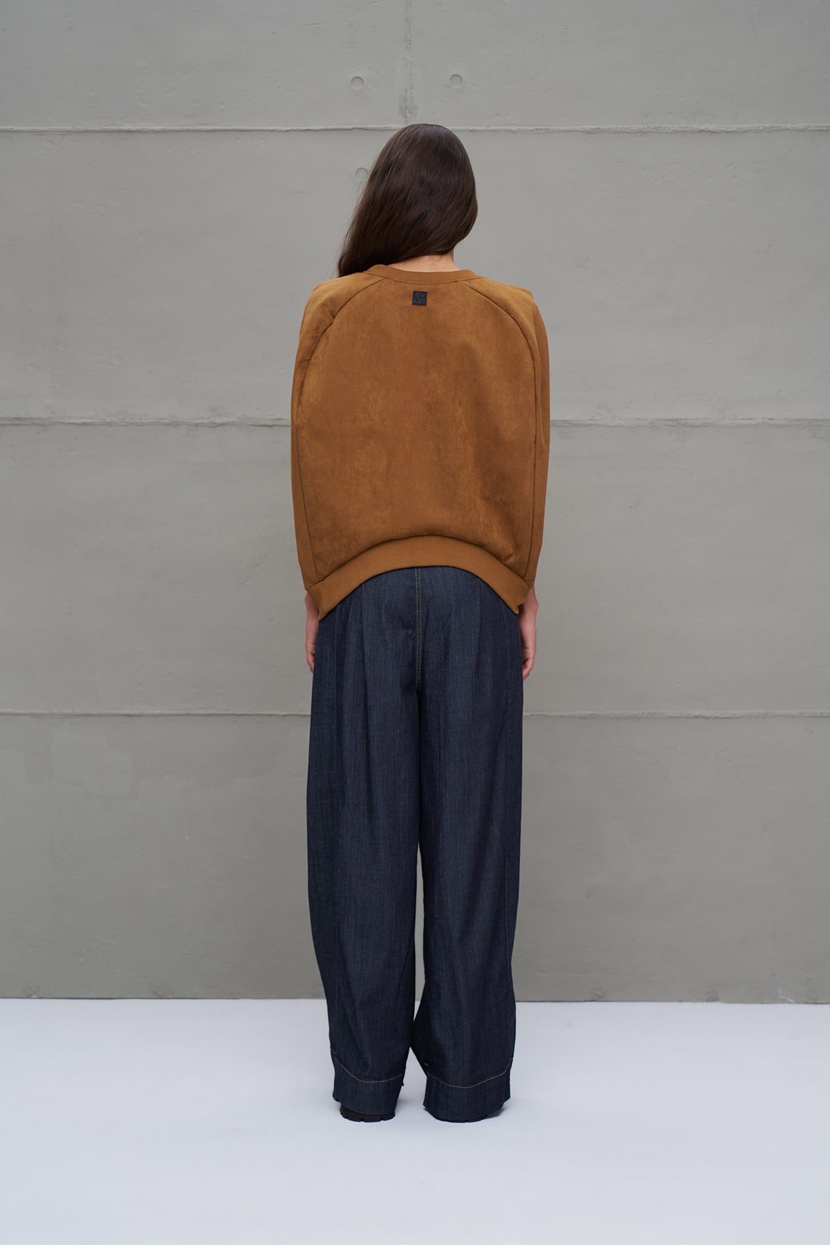 Camel Padded Sleeveless Blouse 18229