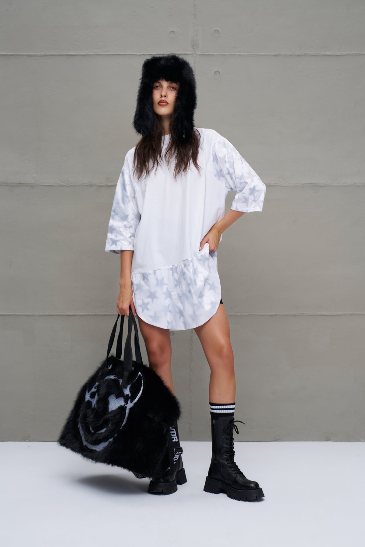 White Oversize T-shirt 18245