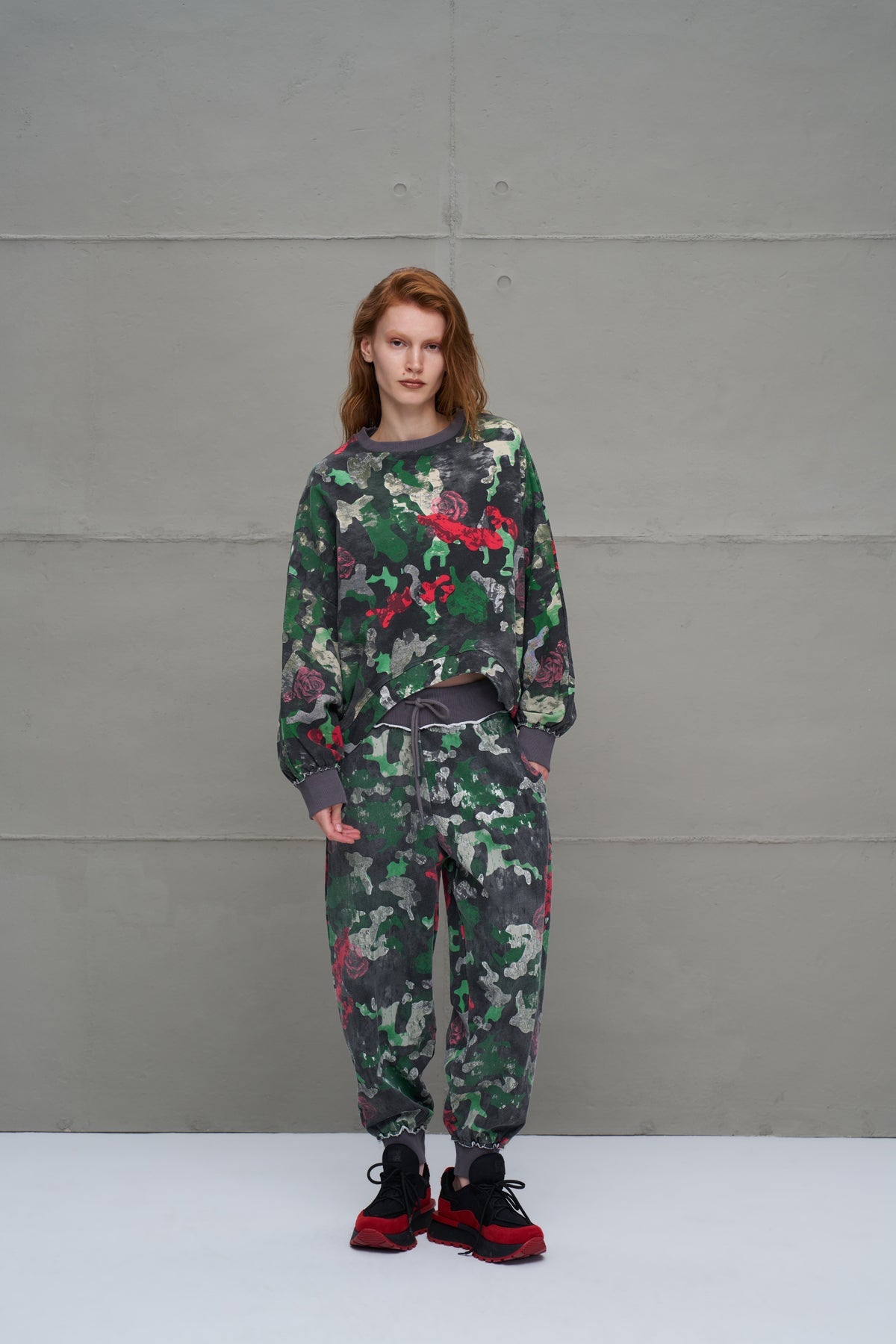 Camo Camouflage Print Trousers 18294