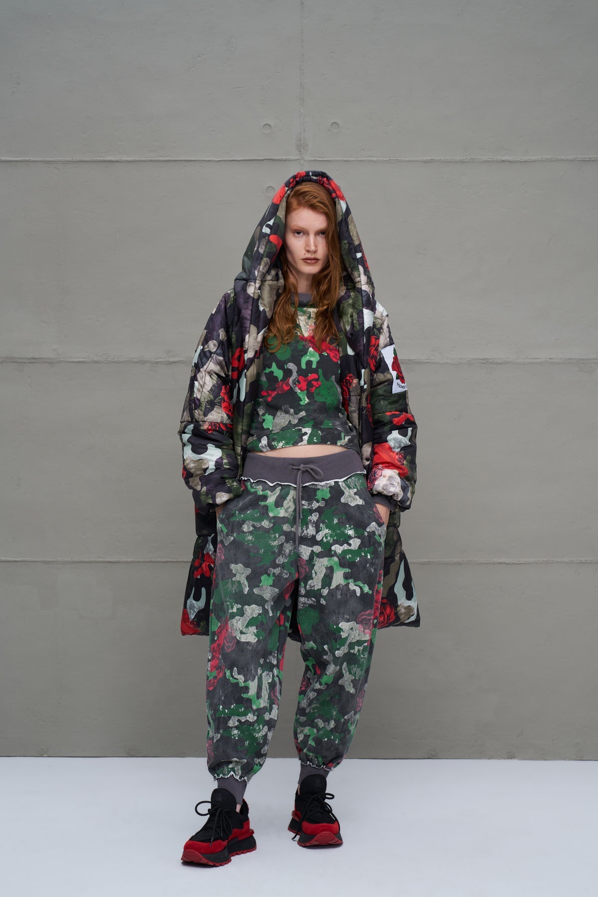 Camo Camouflage Print Trousers 18294