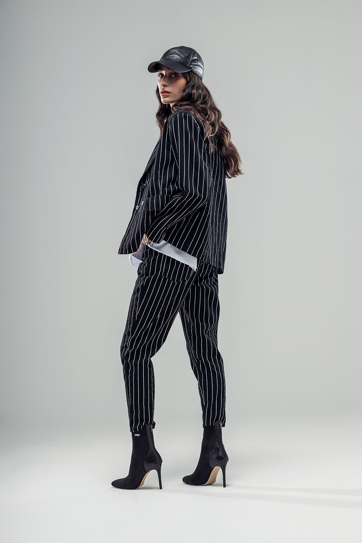 Black White Trousers 20050