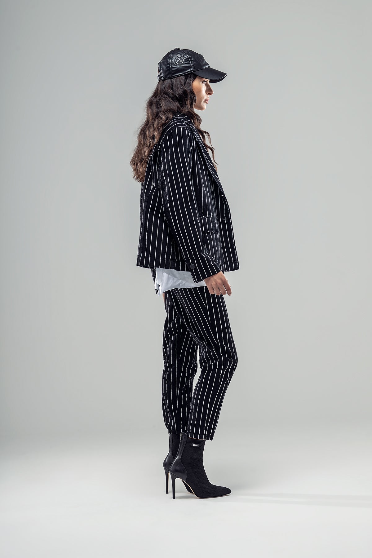 Black White Trousers 20050