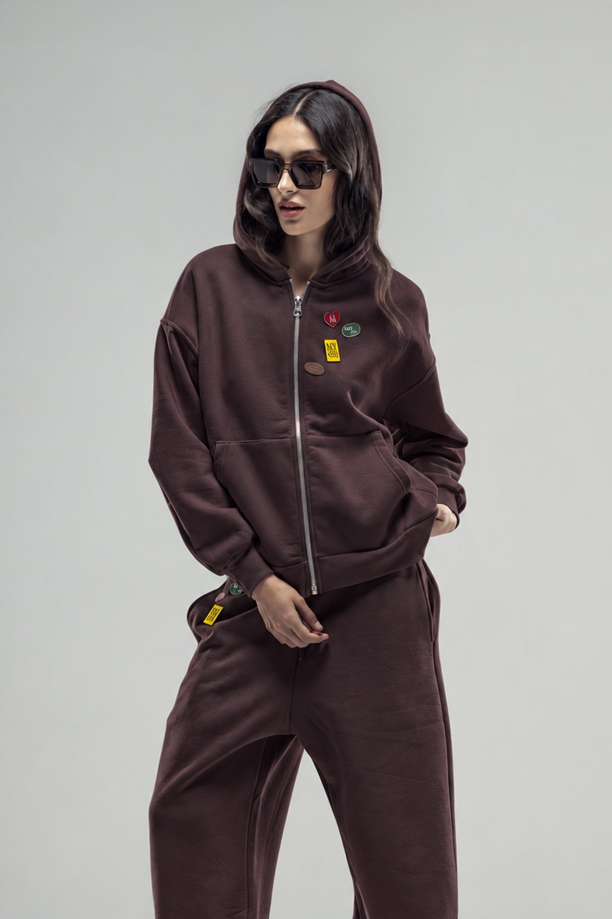 Dark Brown Sweatshirt 20073