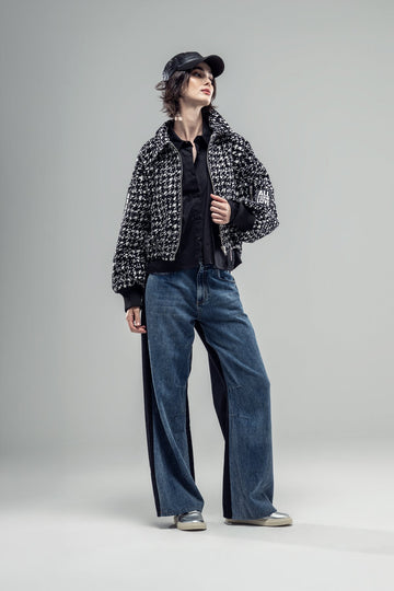 Black Off White Blouson 20199