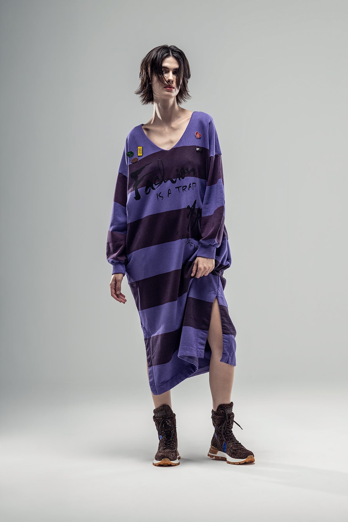 Purple Bordo Dress 20255