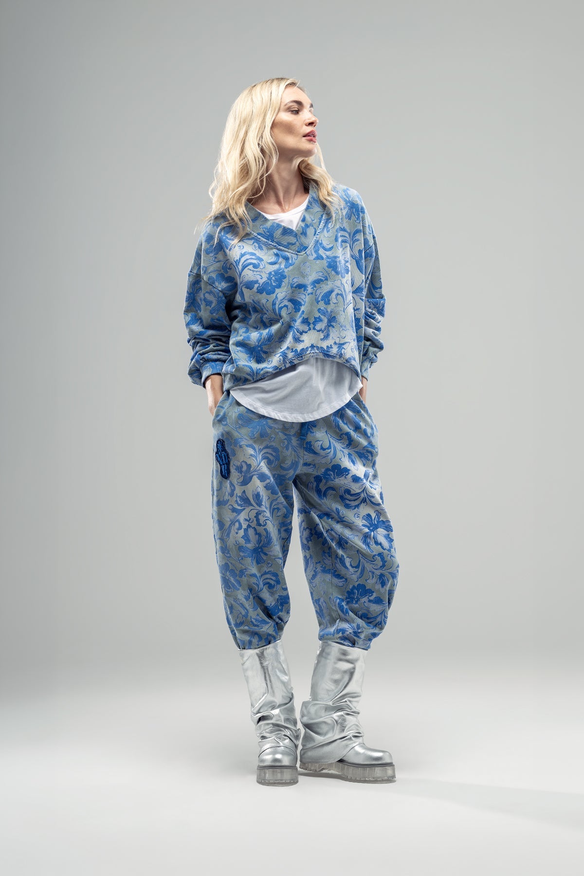 Indigo Blue Trousers 20258